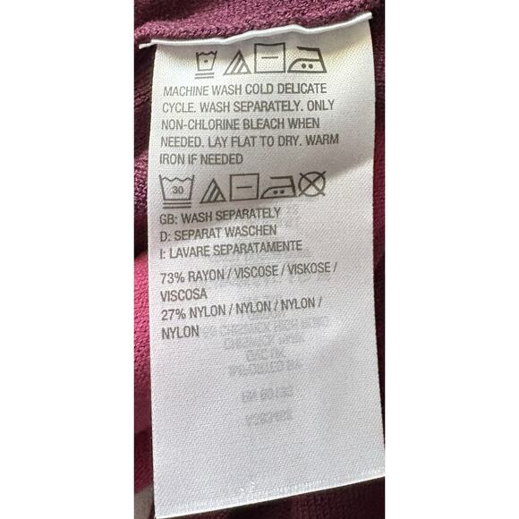 Kim Gravel Belle Pink Color Block Sweater Size 1X NWOT - Picture 4 of 4